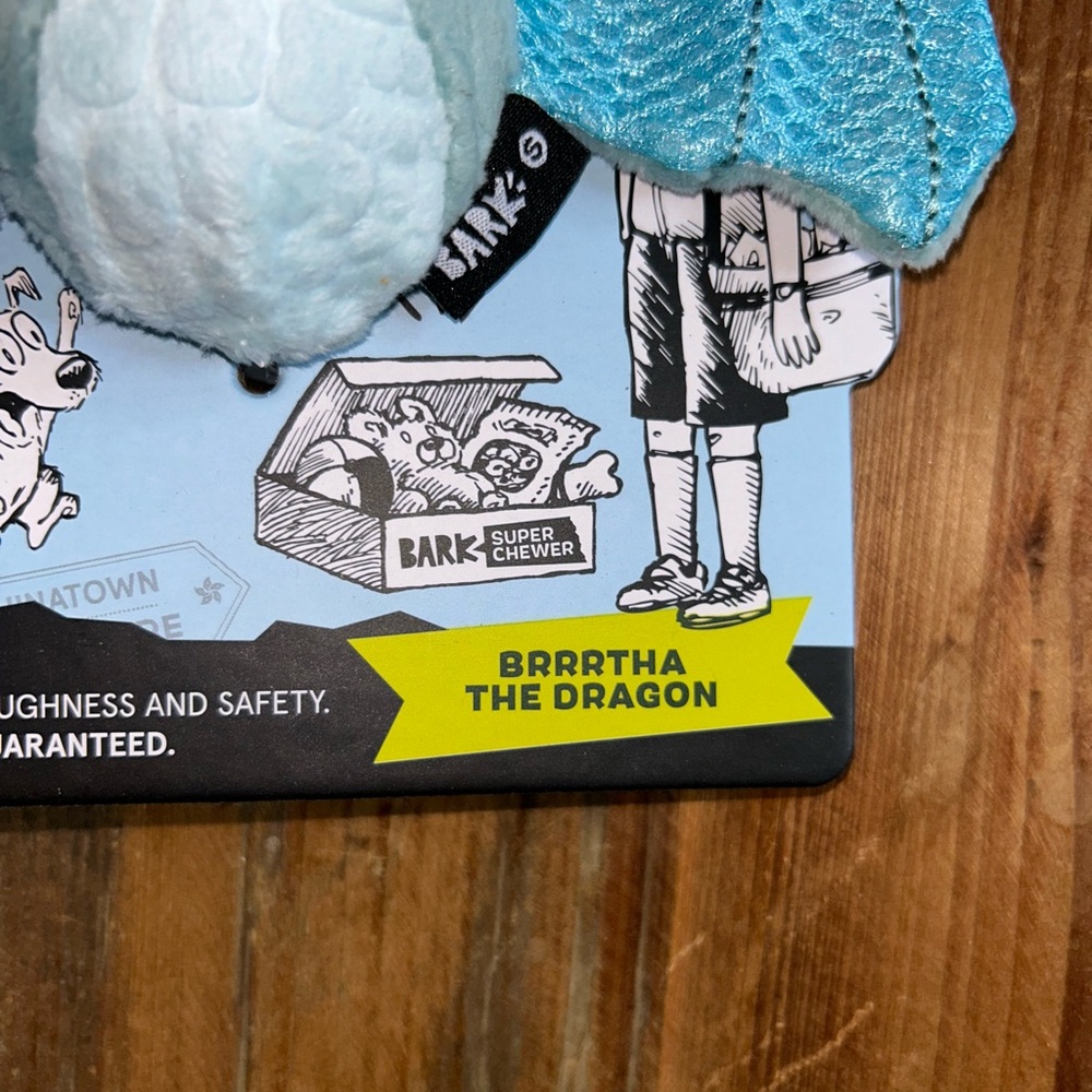 Blue Dragon BarkBox Super Chewer Dog Toy - Picture 5 of 10